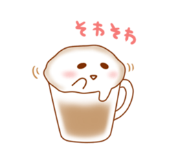 cappu-cyan sticker #453085