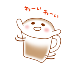 cappu-cyan sticker #453100