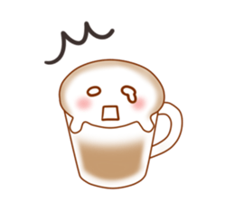 cappu-cyan sticker #453104