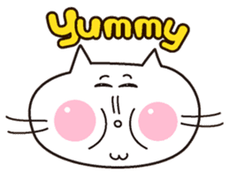 Twinky and black cat MOMO (English ver.) sticker #453222