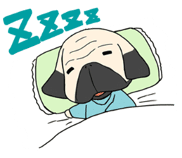 Mr. Pug sticker #453481