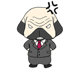 Mr. Pug sticker #453488
