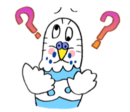 PIPI of the parakeet sticker #453557