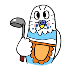 PIPI of the parakeet sticker #453577