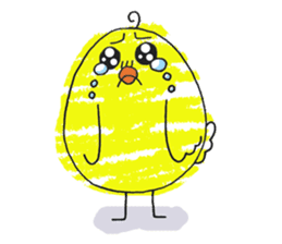 Yellow bird of the happiness sticker #454154