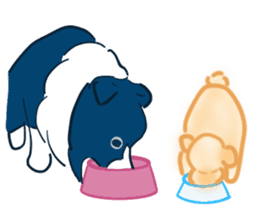 Fukuchan's friends sticker #454341