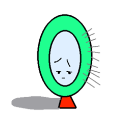 Mirror chan sticker #454560