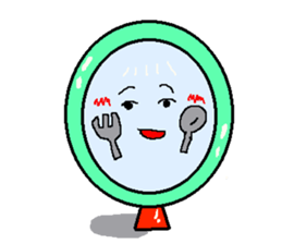 Mirror chan sticker #454567