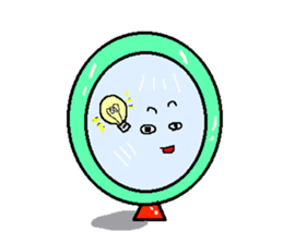 Mirror chan sticker #454580