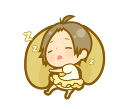 My child's pleasant action.-Japanese.ver sticker #454592