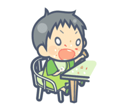 My child's pleasant action.-Japanese.ver sticker #454614