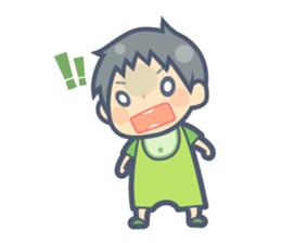 My child's pleasant action.-Japanese.ver sticker #454622