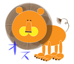 animal stamp sticker #454790