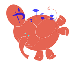 animal stamp sticker #454800