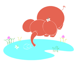 animal stamp sticker #454804