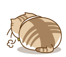 Chubby'n Fatty but Cutie Cat! sticker #455087