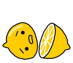 Cut lemon and Lime sticker #455120