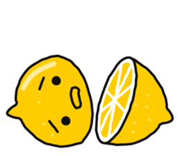 Cut lemon and Lime sticker #455120