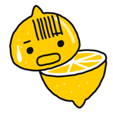 Cut lemon and Lime sticker #455131