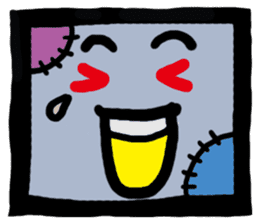 ZOMBIE Square Face sticker #455426