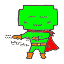 Safety first. Green crosse! sticker #456373