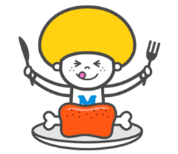 Matthew the Mushroom sticker #456524