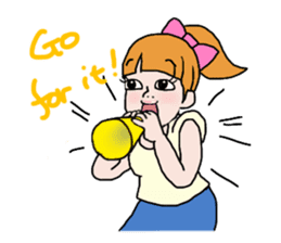 Please, Kanako! (English ver.) sticker #456807