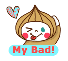 Onionian(Tamanegi Seijin) English ver. sticker #457197