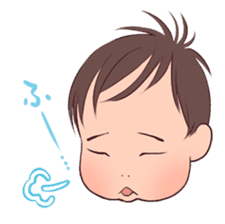 lovely baby sticker #457225