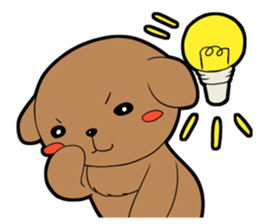 along with the dog! sticker #457305