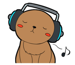 along with the dog! sticker #457327