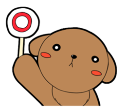 along with the dog! sticker #457330