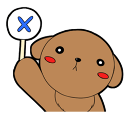 along with the dog! sticker #457331