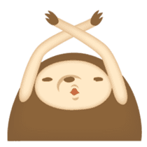 Sloth cat sticker #457496