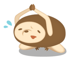 Sloth cat sticker #457514