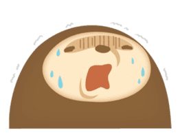 Sloth cat sticker #457523