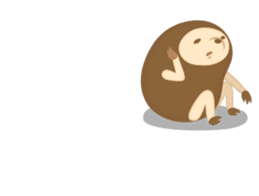 Sloth cat sticker #457525