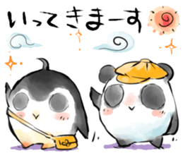 Penguin Panda "Chiu & Mao" sticker #457618