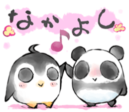 Penguin Panda "Chiu & Mao" sticker #457626