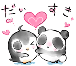 Penguin Panda "Chiu & Mao" sticker #457642