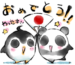 Penguin Panda "Chiu & Mao" sticker #457650