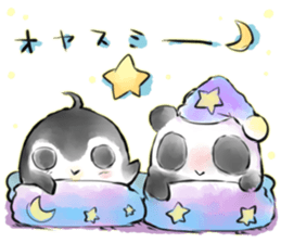 Penguin Panda "Chiu & Mao" sticker #457654