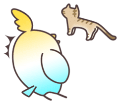 Surprise!!Little bird sticker #457860