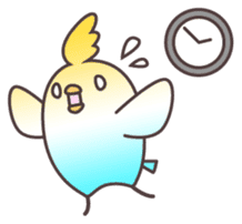 Surprise!!Little bird sticker #457881