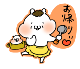 A polar bear and a panda sticker #457933