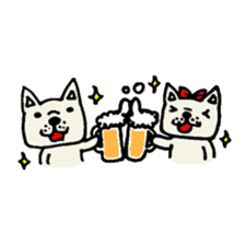 French bulldog's Event Stamp!! sticker #457952