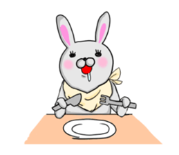 Rabbit USAGI sticker #458217