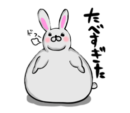 Rabbit USAGI sticker #458219