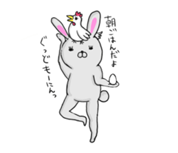 Rabbit USAGI sticker #458223