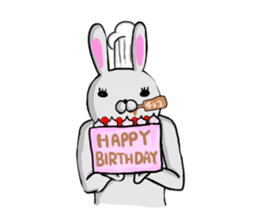 Rabbit USAGI sticker #458239